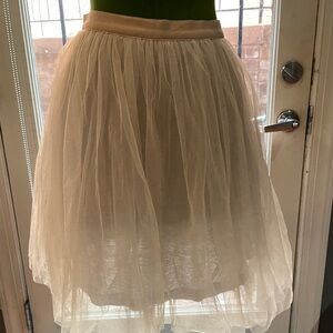 Tulle Mini Skirt - Size 6